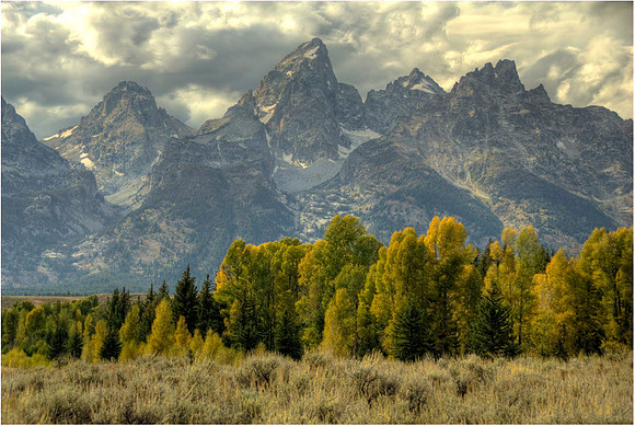 Grand Teton - First Fall Color