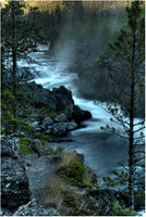 Yellowstone - Firehole drive waterfalls