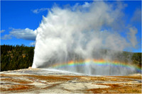 Old Faithful and Rainbow