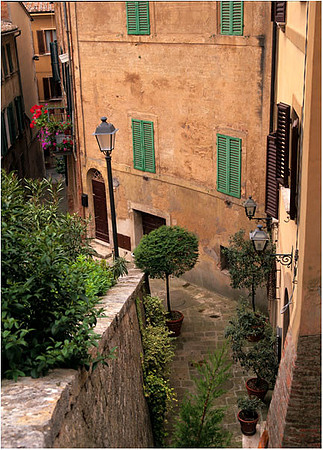 Montepulciano Alleyway 8230-5